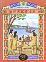 Couverture du livre Discovering First Peoples and First Contacts